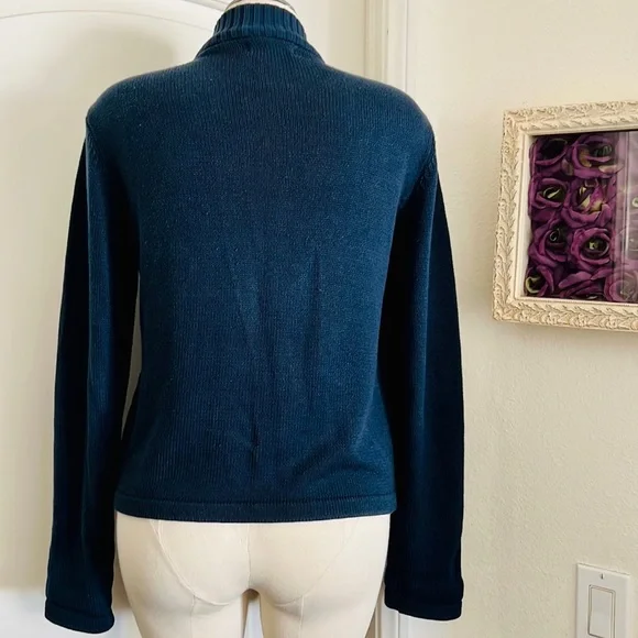 FDJ~French Dressing~Zip Front Sweater / Jacket / Host Pick - Picture 3 of 8